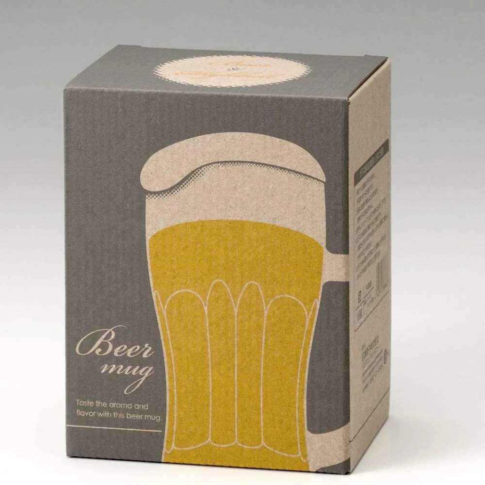 Aderia Jokki Beer Mug Classic Thick Pint Glass With Handle 380ml - Image 5