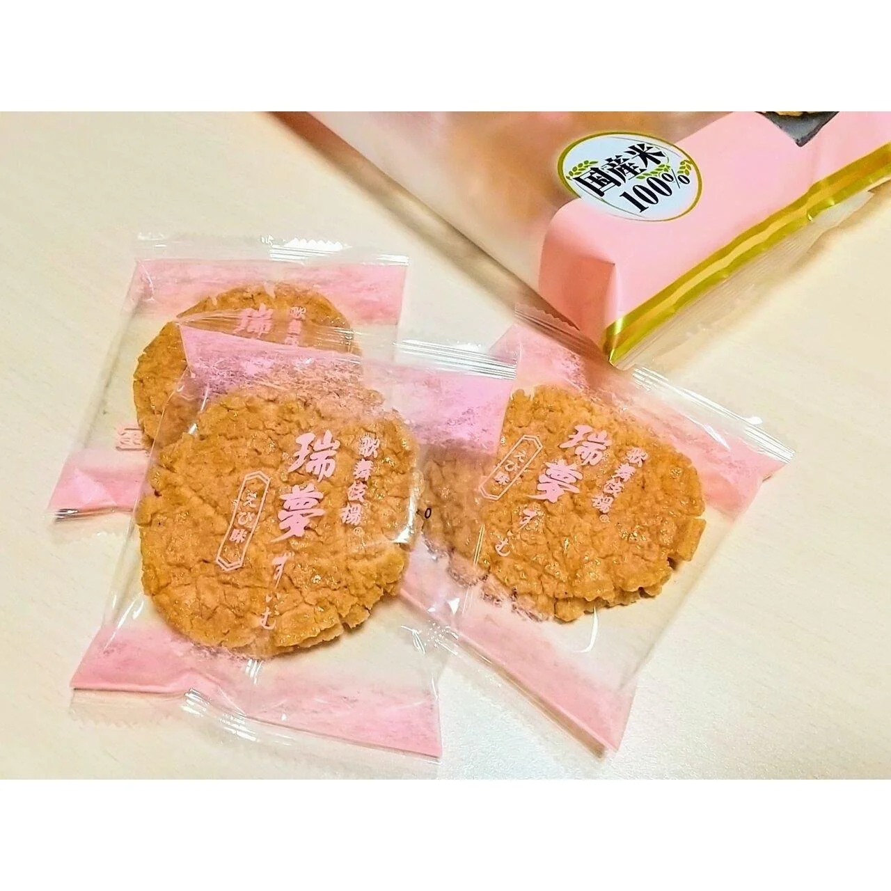 Amanoya Kabukiage Zuimu Shrimp Rice Crackers 6 Pieces - Image 2
