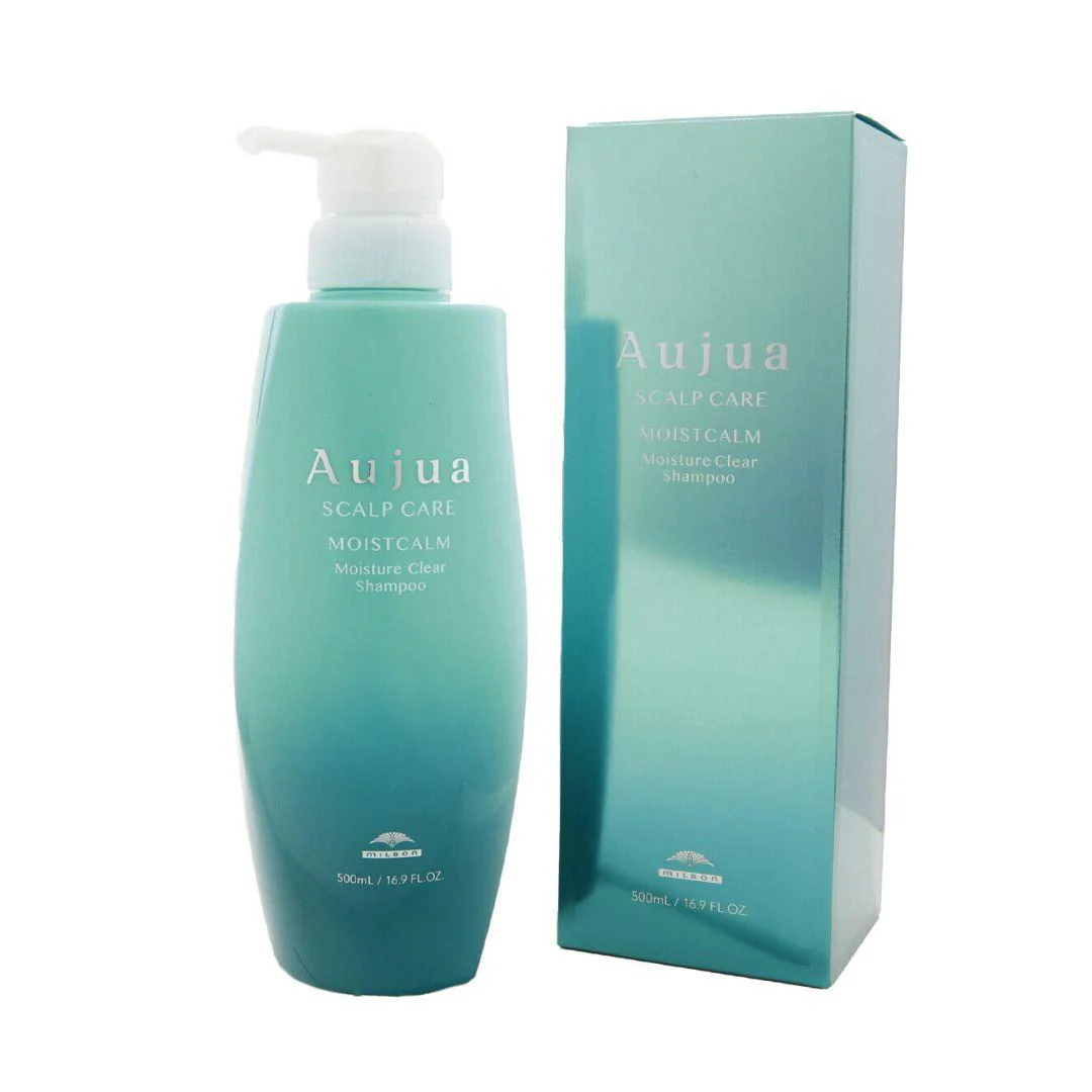 Aujua Moist Calm Moisture Clear Shampoo For Dry & Itchy Scalp 500ml - Image 2