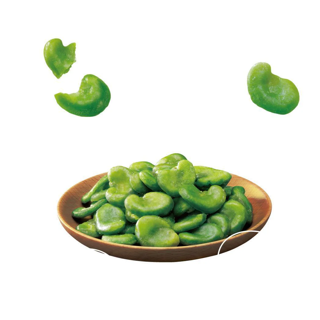 Calbee Miino Salted Green Broad Beans Chips (Pack of 12) - Image 2