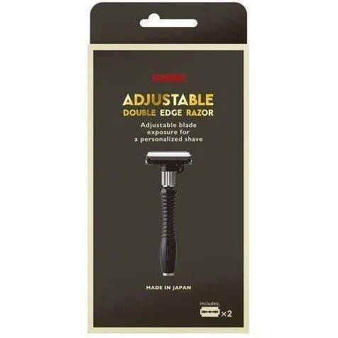 Feather Butterfly Adjustable Double Edge DER-A Safety Razor