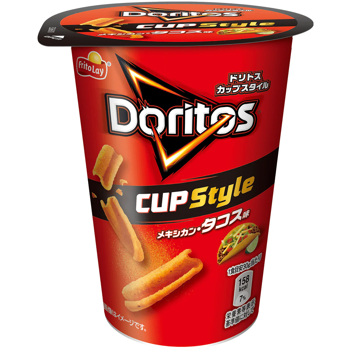 Frito Lay Japan Doritos Mexican Tacos Corn Tortilla Chips Sticks 60g (Pack of 6)