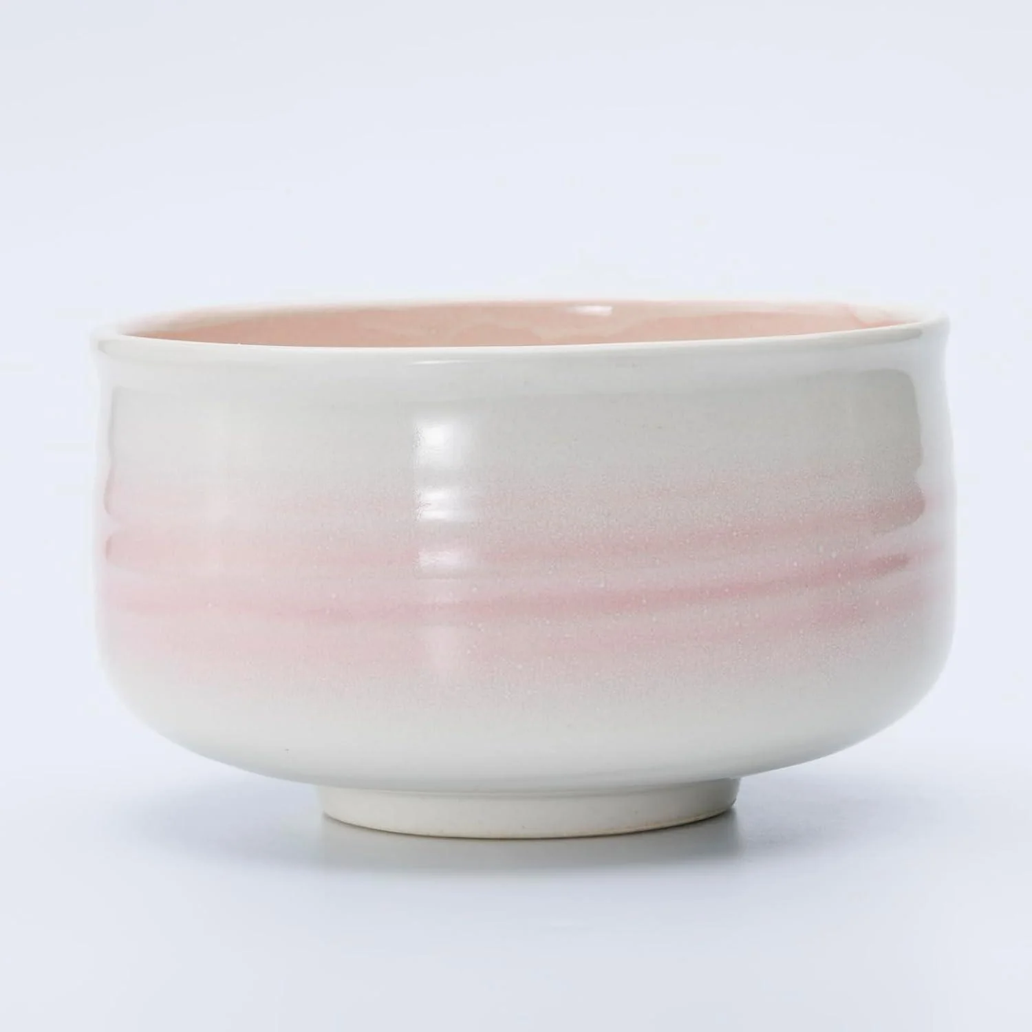Hasami Porcelain Matchawan Pink Matcha Tea Bowl With Wooden Box - Image 2