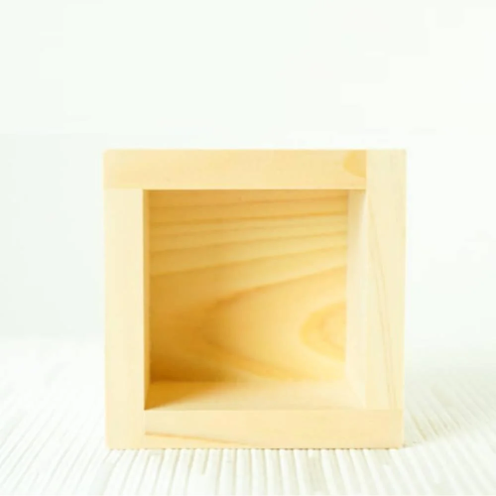 Hinoki Masu Japanese Cypress Wooden Sake Cup Mount Fuji Design - Image 4