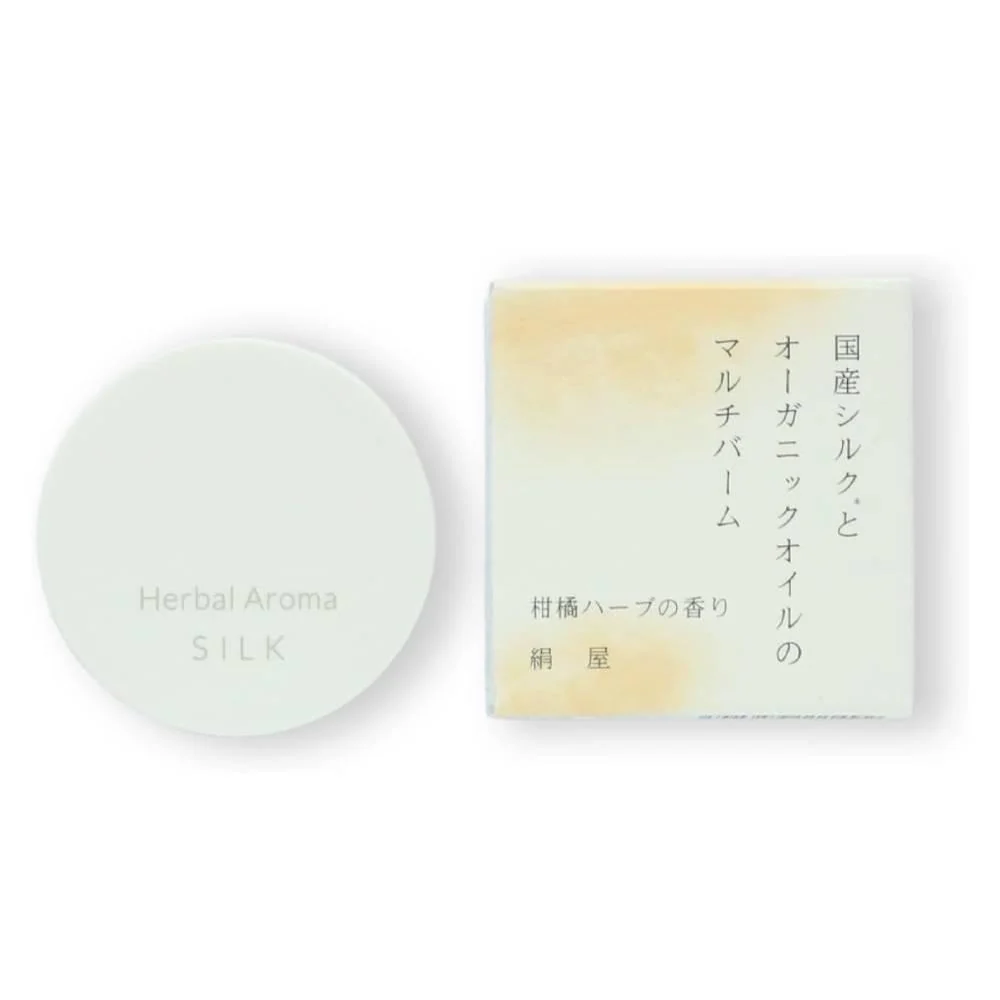 Kinuya Multi-Purpose Moisturizing Silk Balm With Essential Oils 8.5g