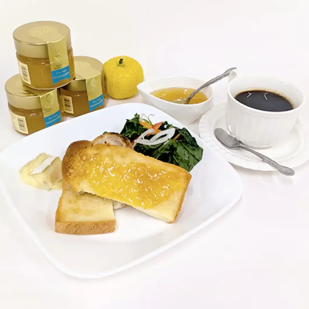 Kito Yuzu Marmalade Premium Citrus Sweet & Bitter Jam Spread 140g - Image 3