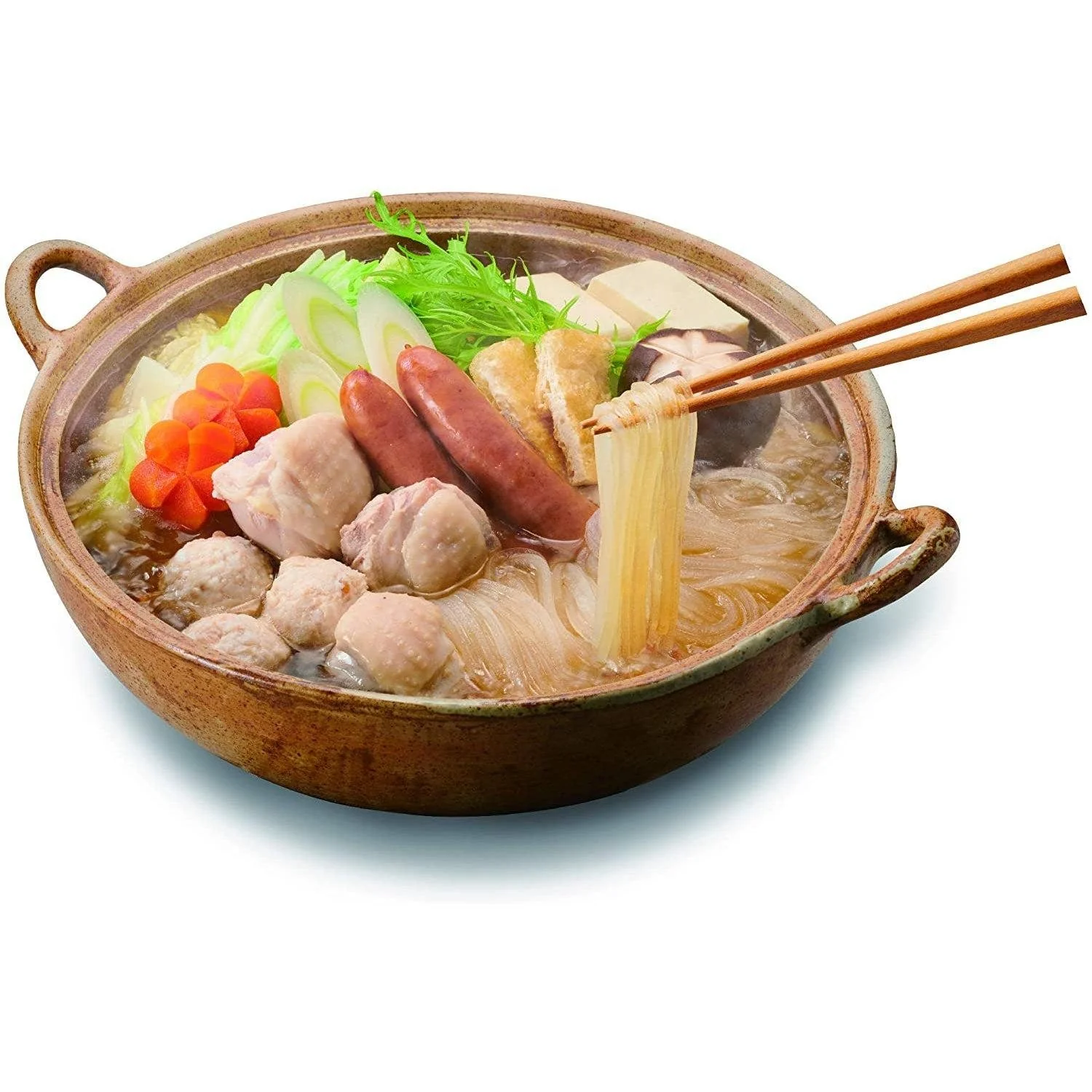 Malony Dried Starch Thick Japanese Noodles 100g - Image 2