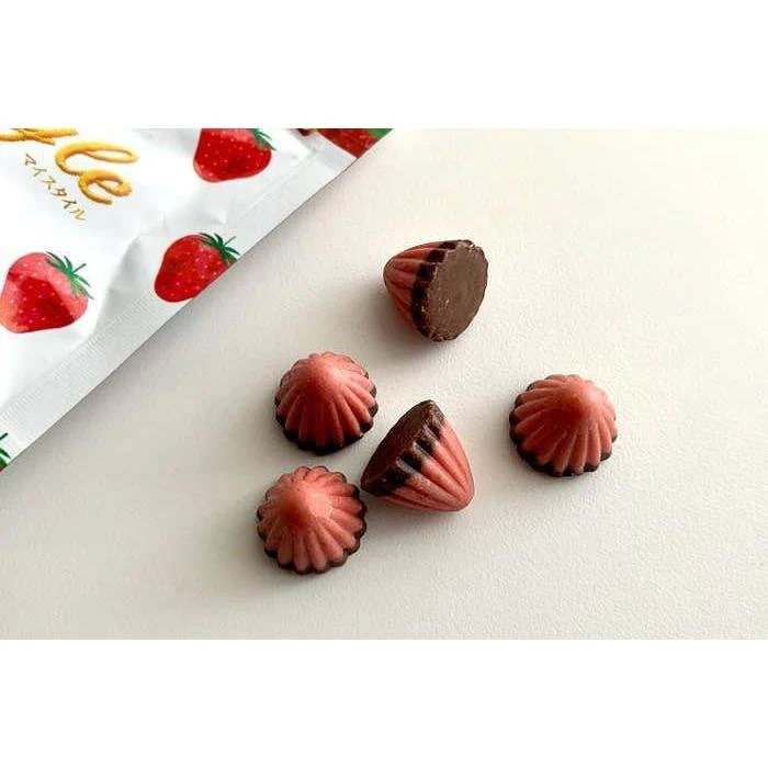 Meiji Apollo My Style Strawberry Chocolate Less Sugar 41g - Image 2