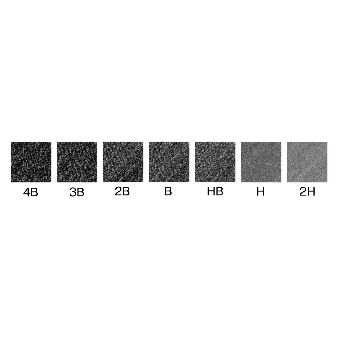 uni Mitsubishi Star Japanese Graphite Pencils H 12 Pieces - Image 2