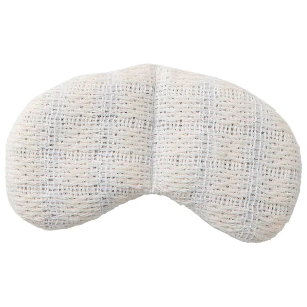 Organic Cotton Eye Pillow Azuki Beans Warm Steam Eye Compress 19x9cm