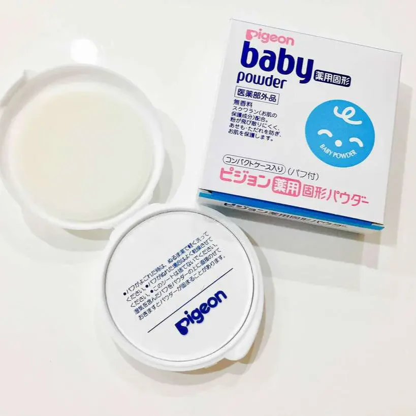Pigeon Medicated Compact Baby Powder Rash-Free Pressed Powder 25g - Image 2
