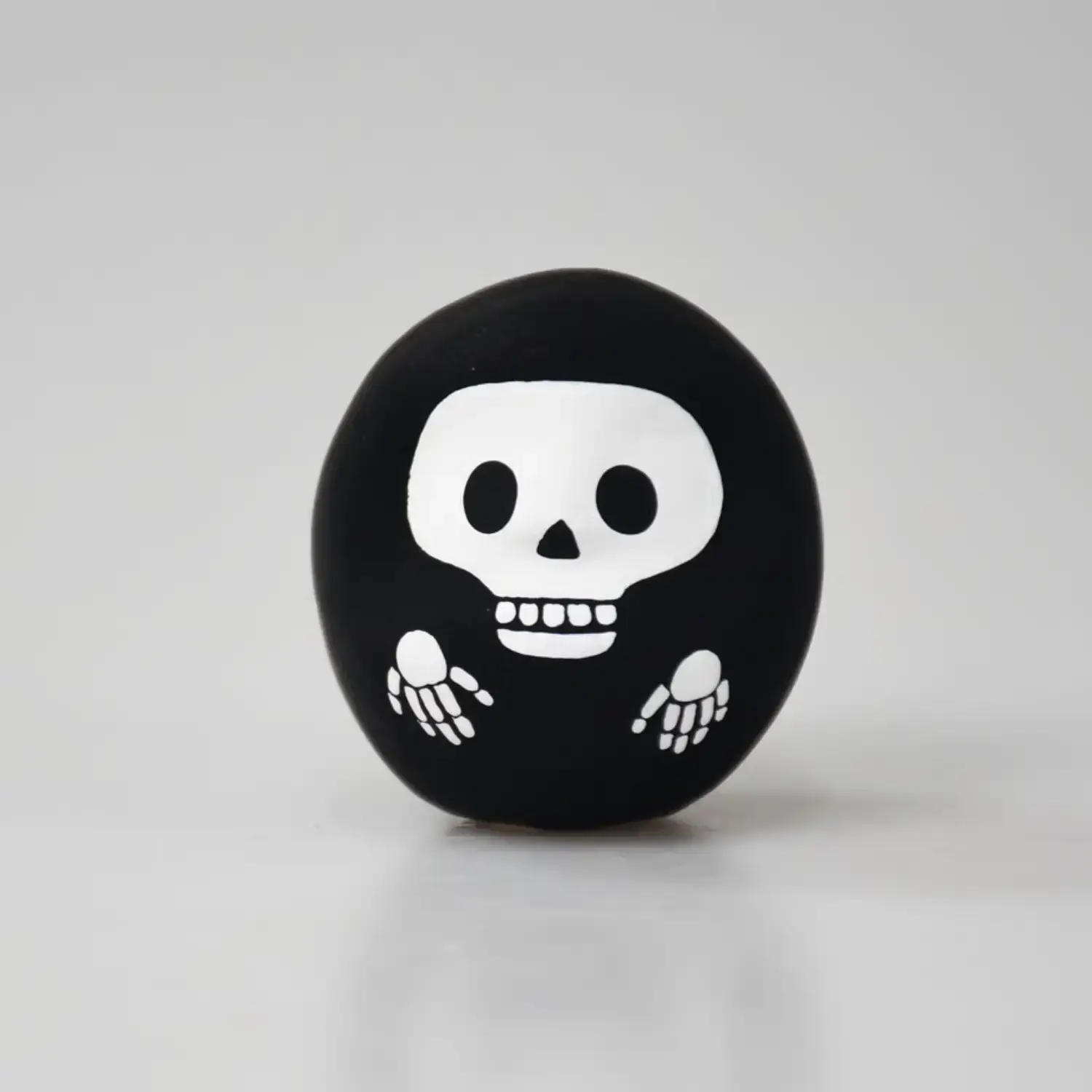 Shirakawa Daruma Halloween Skeleton Daruma Doll Good Luck Charm 4.5cm