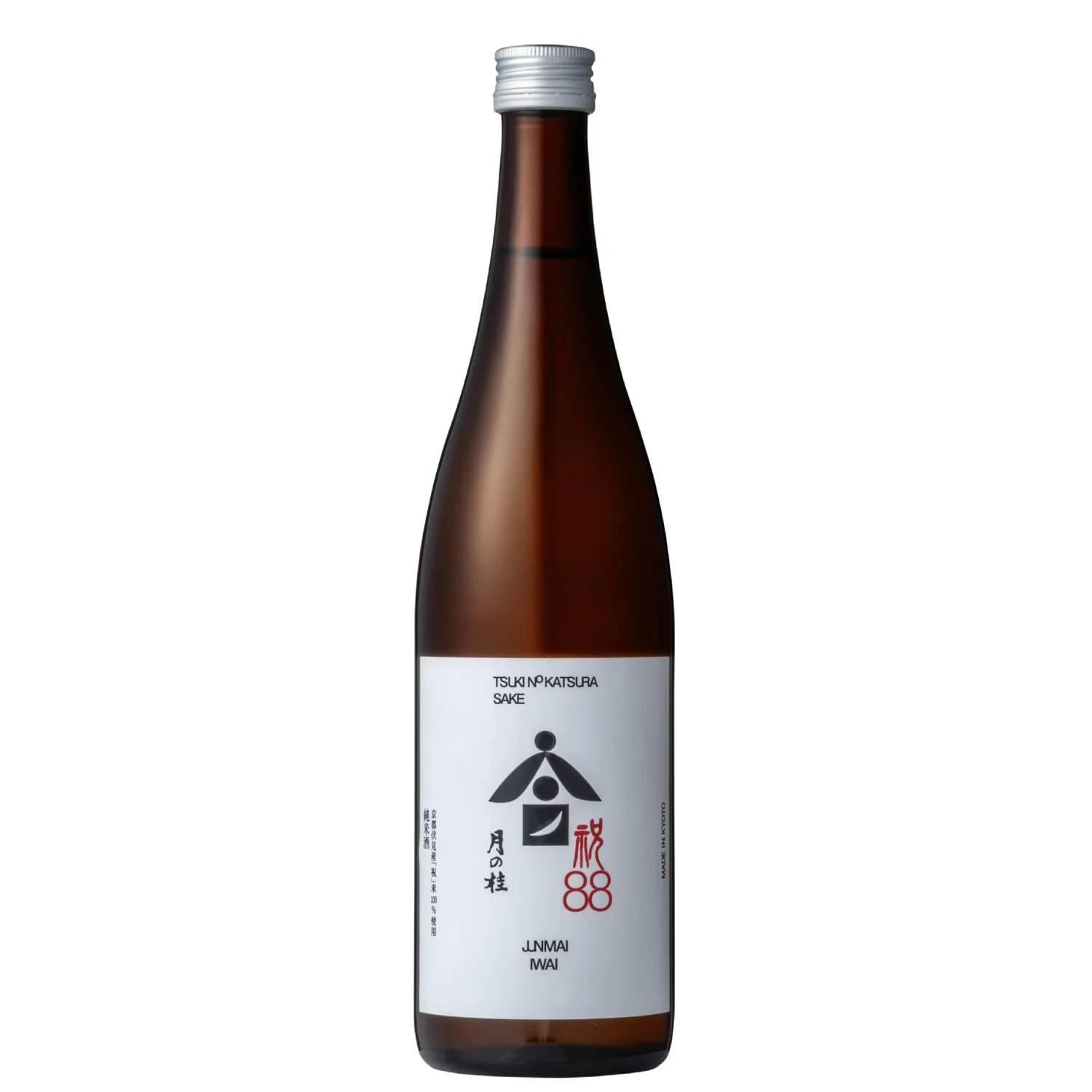 Tsuki no Katsura Iwai Rice Junmai Bio Sake Full Bodied Rice Wine 720ml