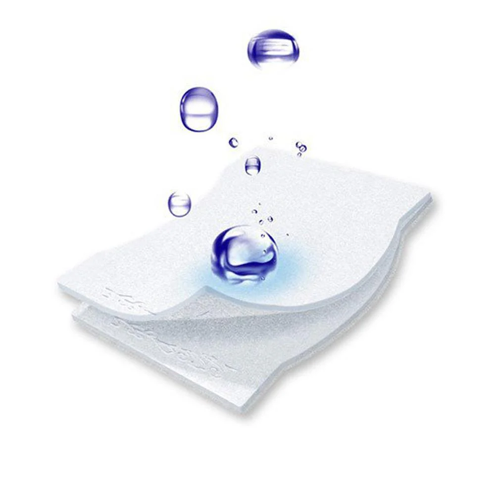 Unicharm Silcot Uruuru Sponge Touch Moisturizing Facial Cotton 40 Puffs - Image 2