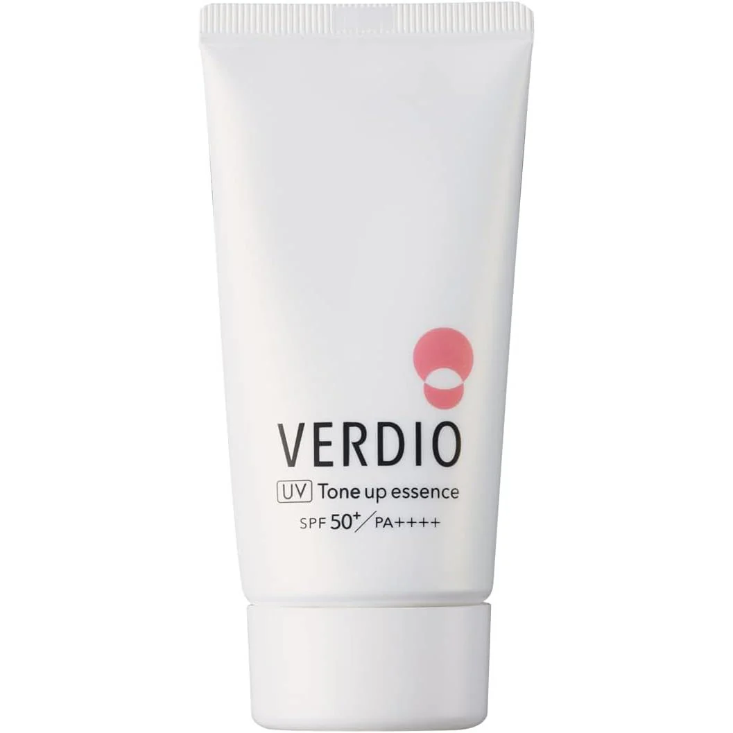 Verdio Tone Up UV Essence Rose Tinted Sunscreen SPF50+ 70g - Image 2