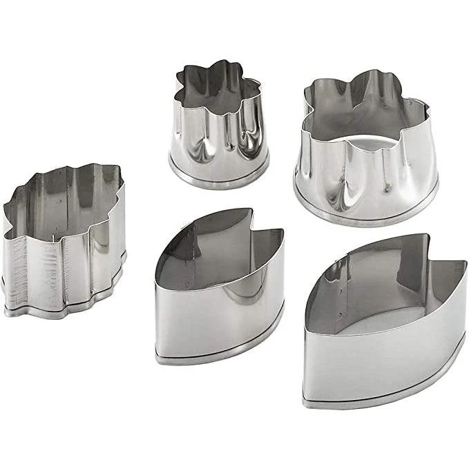 Yoshikawa Sakura Cherry Blossom Vegetable Cutters (Set of 5) YJ2790